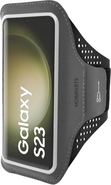 Mobiparts Comfort Fit Sport Armband Samsung Galaxy S23 (2023) Black