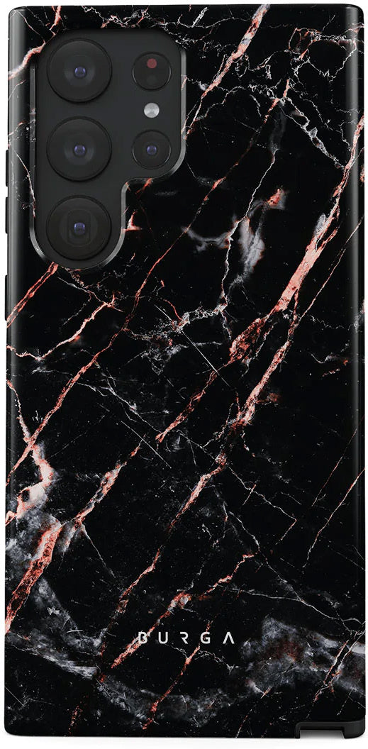 Burga Tough Case Samsung Galaxy S23 Ultra Rose Gold Marble