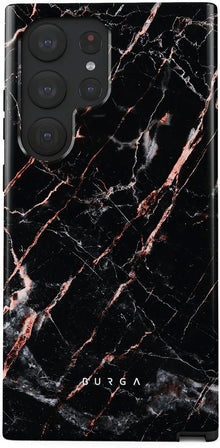 Burga Tough Case Samsung Galaxy S23 Ultra Rose Gold Marble