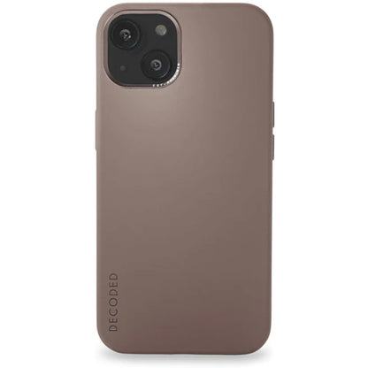 Decoded Silicone Backcover Apple iPhone 13 Dark Taupe
