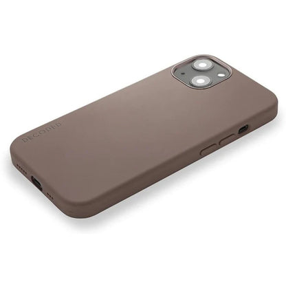 Decoded Silicone Backcover Apple iPhone 13 Dark Taupe