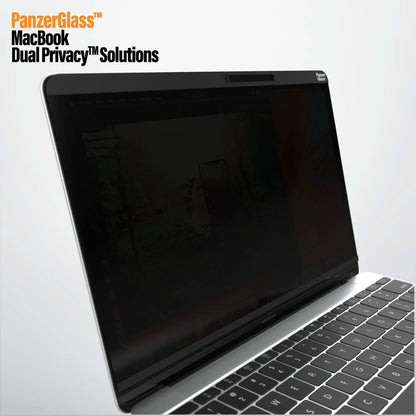 PanzerGlass Apple MacBook Pro/Air Dual Privacy Filter 12