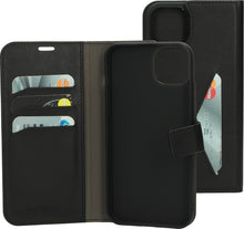 Mobiparts Classic Wallet Case Apple iPhone 15 Plus Black