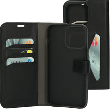 Mobiparts Classic Wallet Case Apple iPhone 15 Pro Max Black