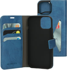 Mobiparts Classic Wallet Case Apple iPhone 15 Steel Blue