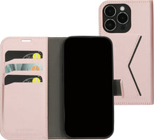 Mobiparts Classic Wallet Case Apple iPhone 15 Pro Pink