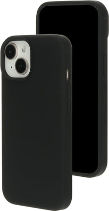 Mobiparts Silicone  Cover Apple iPhone 15 Black (Magsafe Compatible)