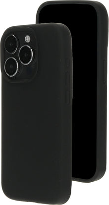 Mobiparts Silicone  Cover Apple iPhone 15 Pro Black (Magsafe Compatible)