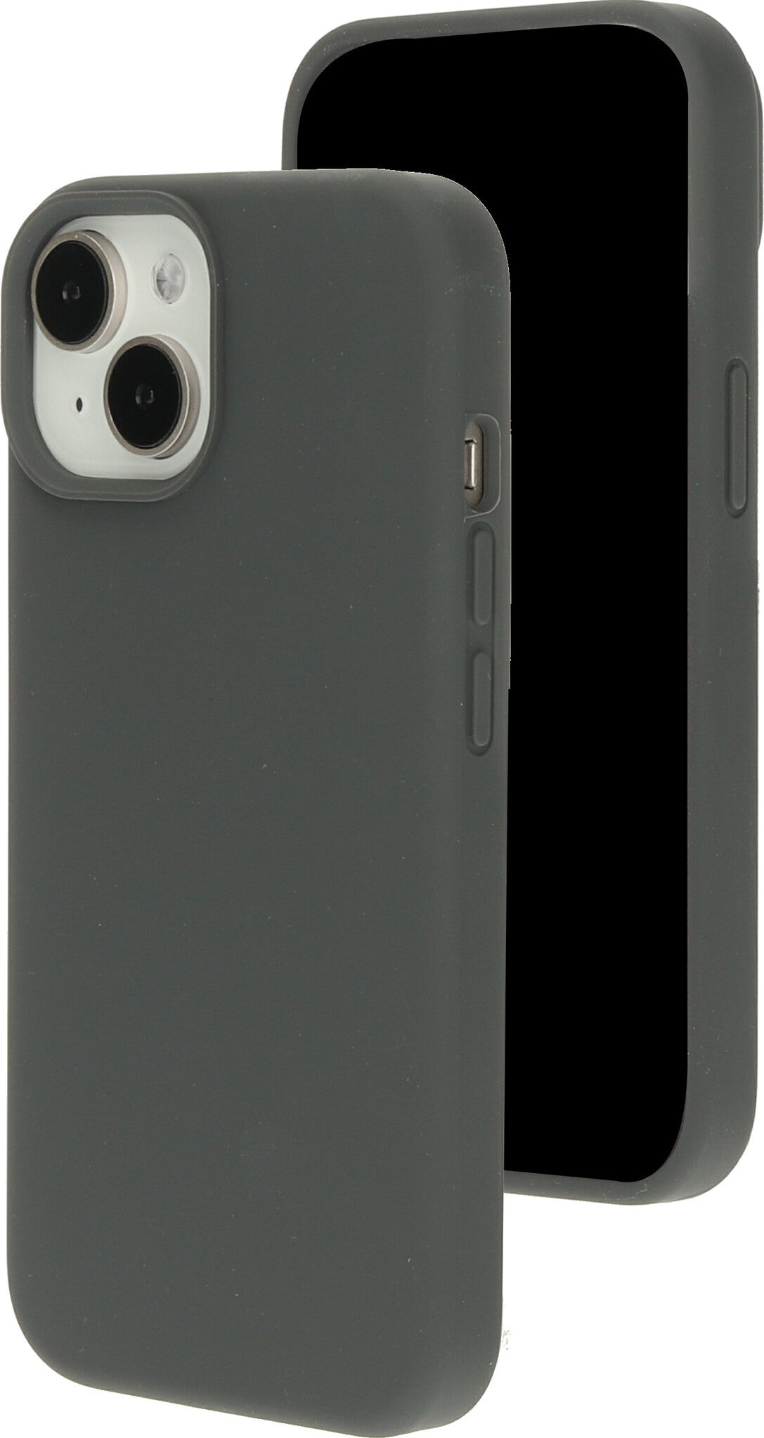 Mobiparts Silicone Cover Apple iPhone 15 Urban Grey