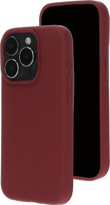 Mobiparts Silicone Cover Apple iPhone 15 Pro Plum Red