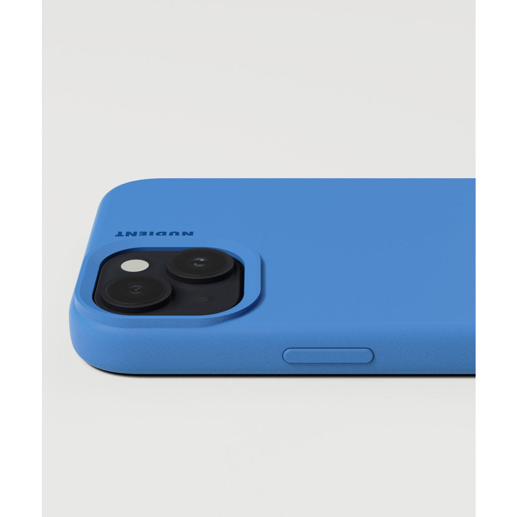Nudient Base Case iPhone 15 Plus Vibrant Blue