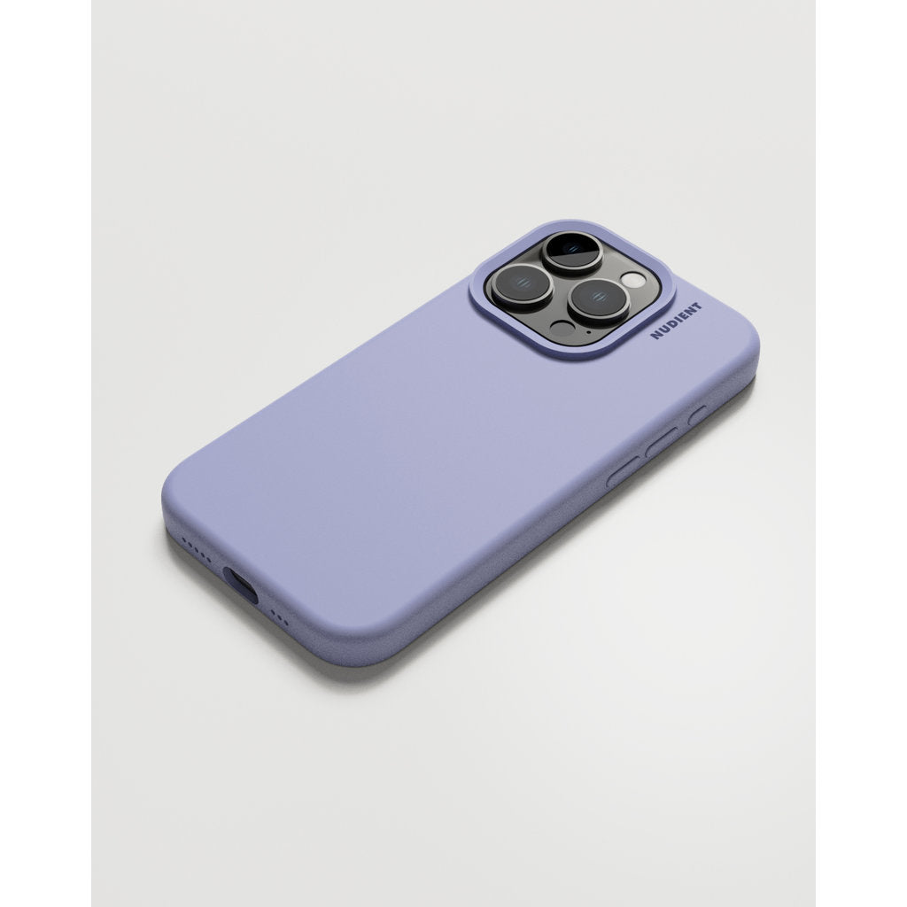 Nudient Base Case iPhone 15 Pro Soft Purple