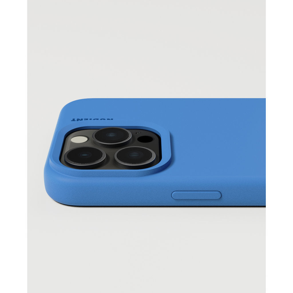 Nudient Base Case iPhone 15 Pro Max Vibrant Blue