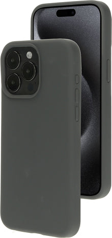 Mobiparts Silicone Cover Apple iPhone 15 Pro Max Urban Grey
