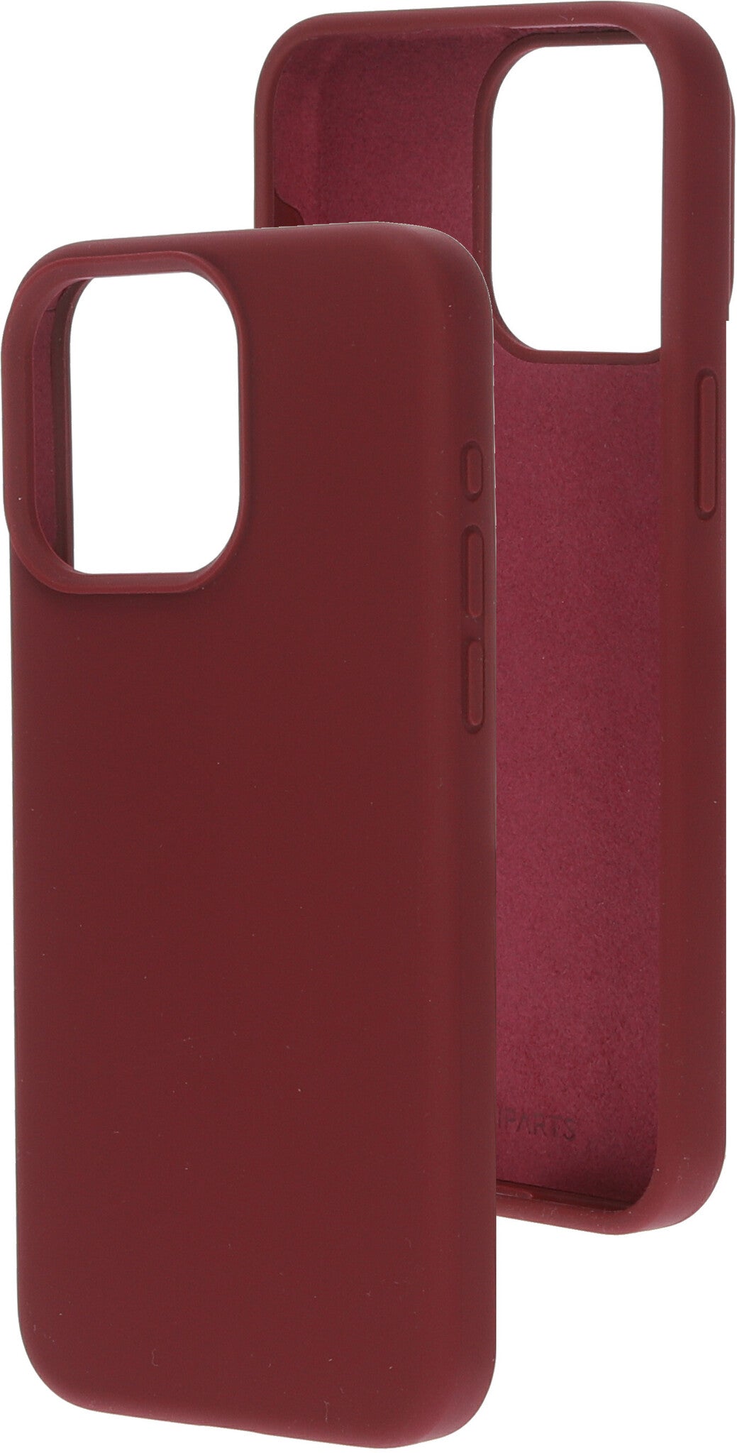 Mobiparts Silicone Cover Apple iPhone 15 Pro Max Plum Red
