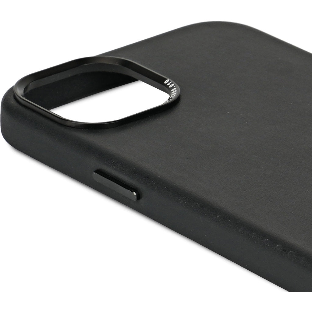 Decoded Leather Backcover Apple iPhone 15 Black