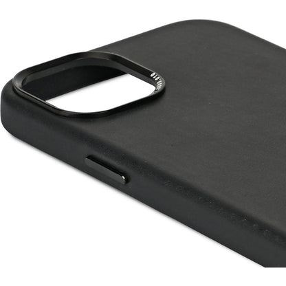 Decoded Leather Backcover Apple iPhone 15 Black
