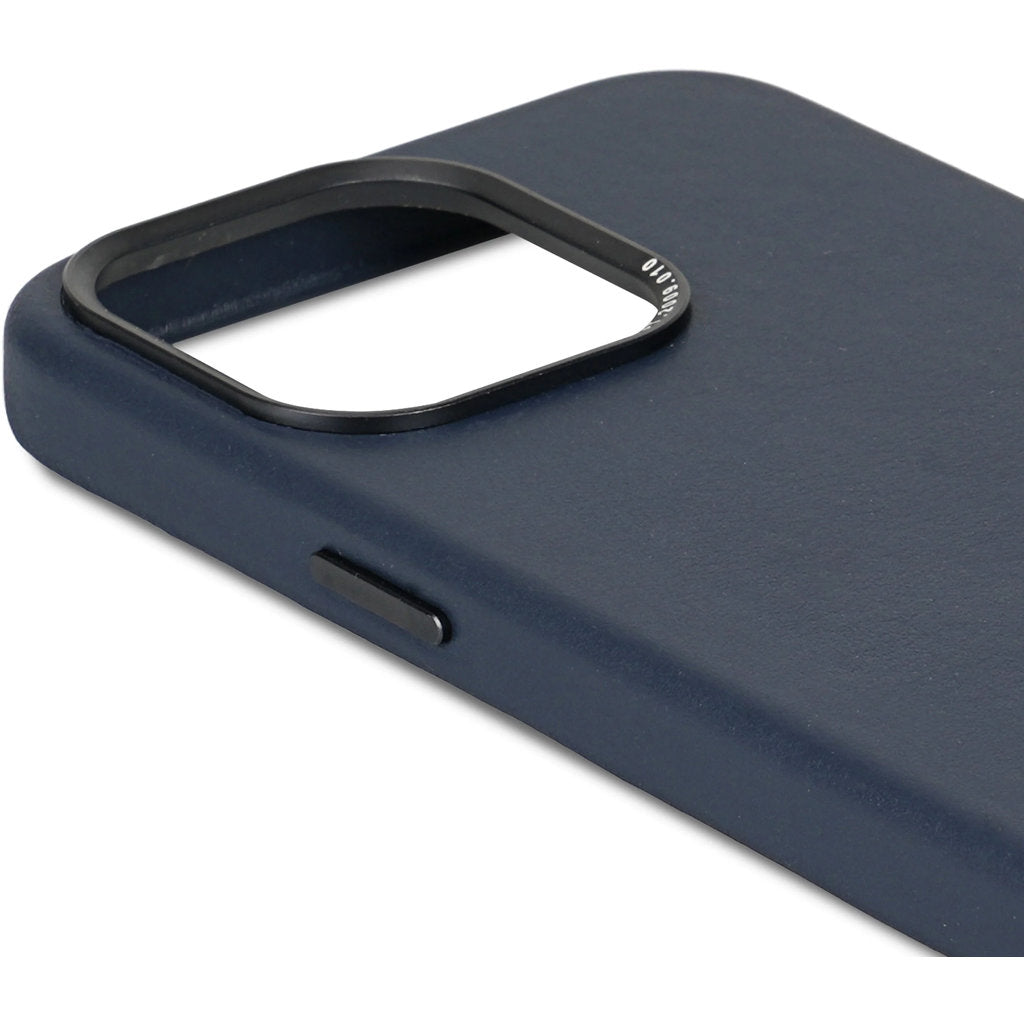 Decoded Leather Backcover Apple iPhone 15 Pro Max Navy