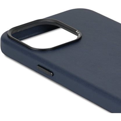 Decoded Leather Backcover Apple iPhone 15 Pro Max Navy