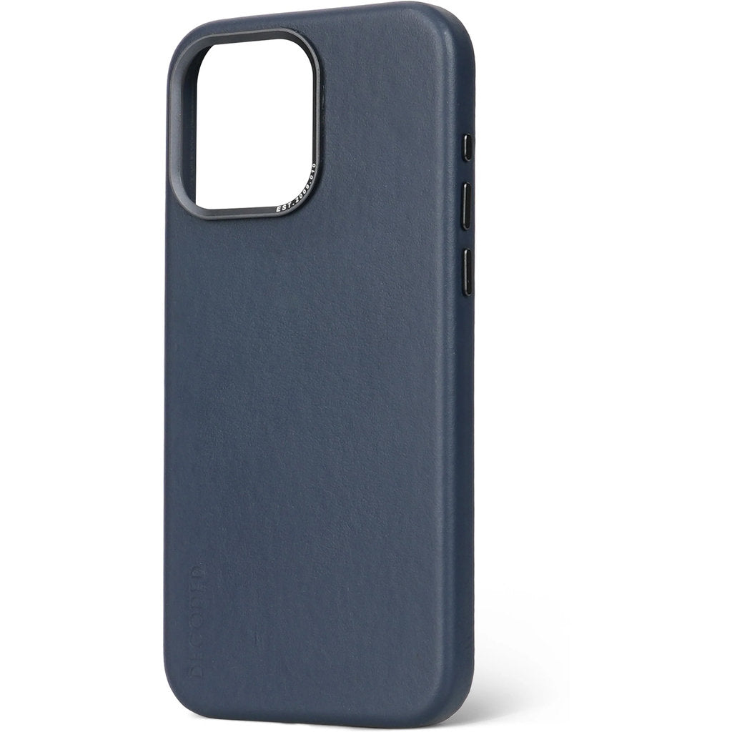 Decoded Leather Backcover Apple iPhone 15 Pro Max Navy