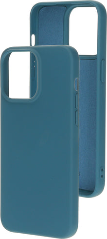 Mobiparts Silicone Cover Apple iPhone 15 Pro Max Blueberry Blue