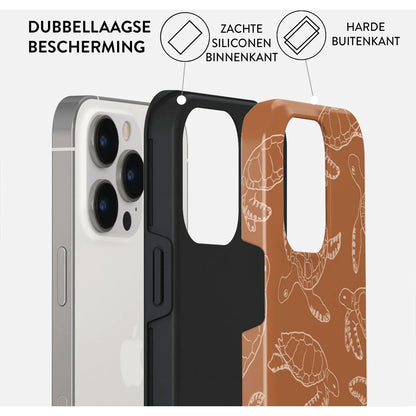Burga Tough Case Apple iPhone 14 Pro - Earth Shell