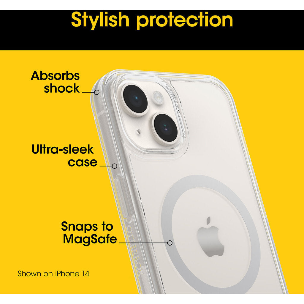 OtterBox Symmetry MagSafe Case Apple iPhone 15 Pro Max Clear