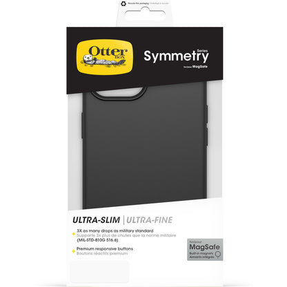 OtterBox Symmetry MagSafe Case Apple iPhone 16e/15/14/13 Black