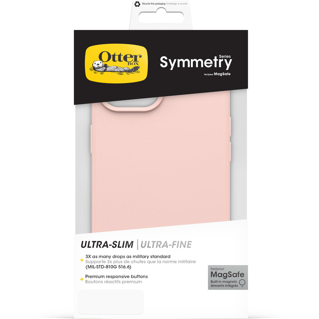 OtterBox Symmetry MagSafe Case Apple iPhone 16e/15/14/13 Rose