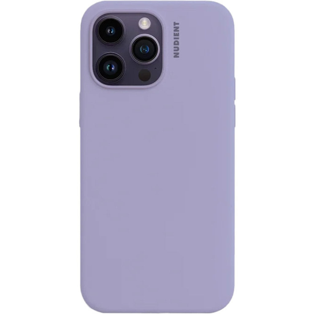 Nudient Base Case iPhone 14 Pro Soft Purple
