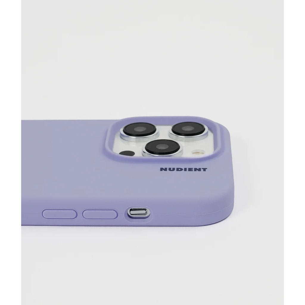Nudient Base Case iPhone 14 Pro Soft Purple