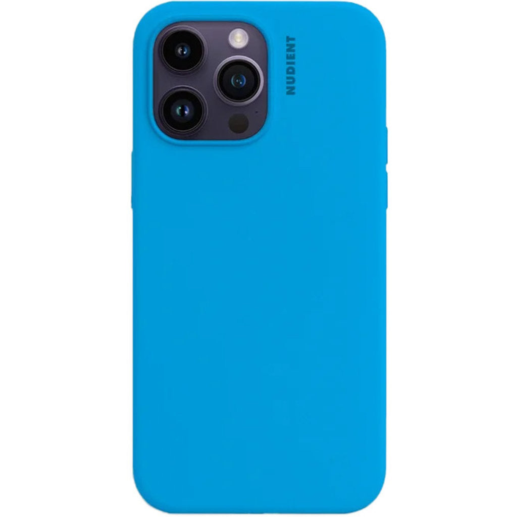Nudient Base Case iPhone 14 Pro Vibrant Blue