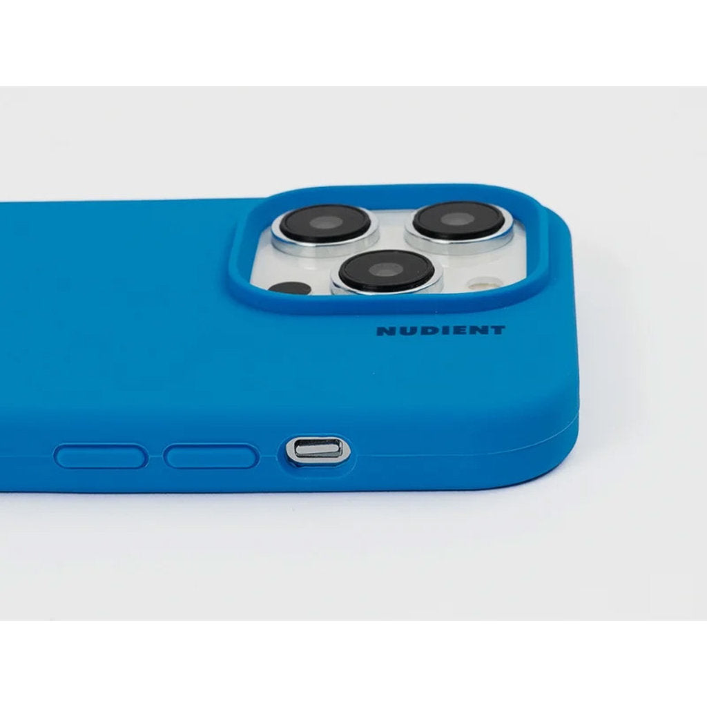 Nudient Base Case iPhone 14 Pro Vibrant Blue