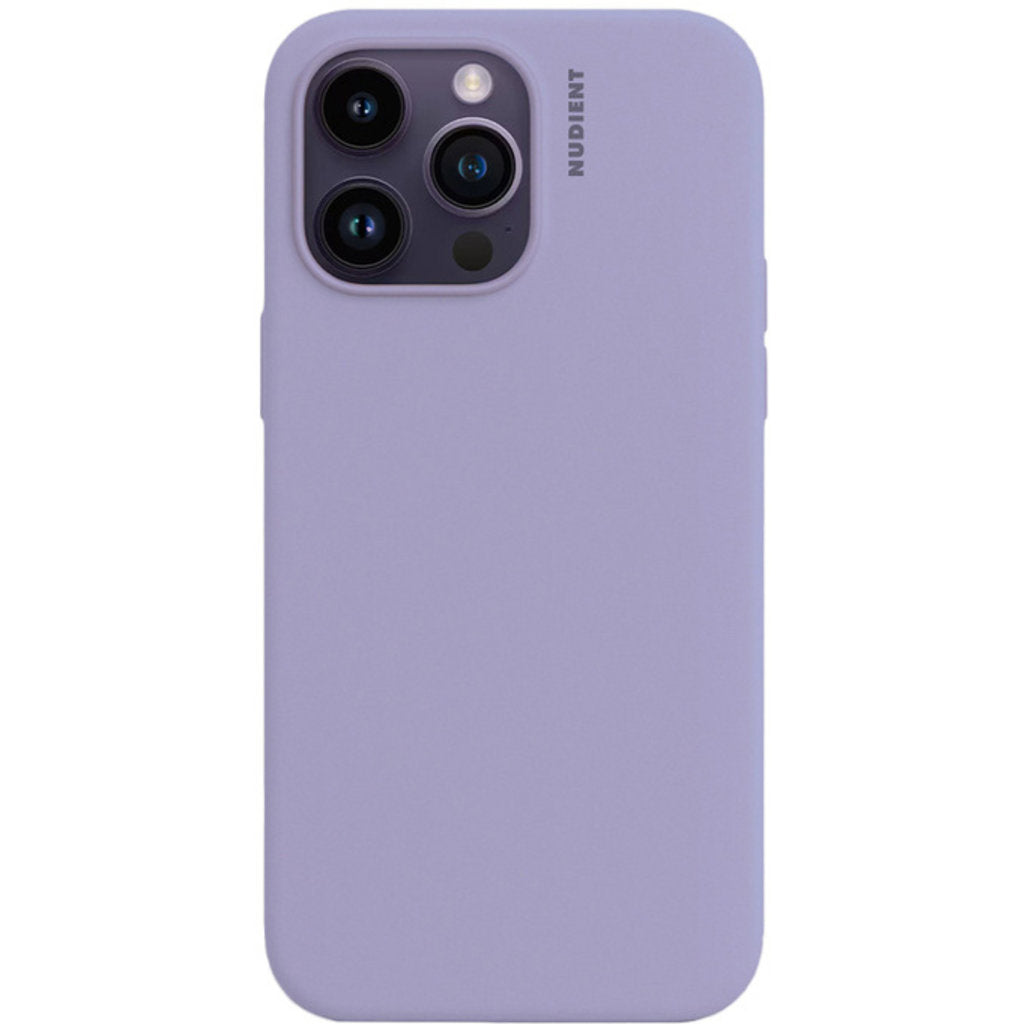 Nudient Base Case iPhone 14 Pro Max Soft Purple