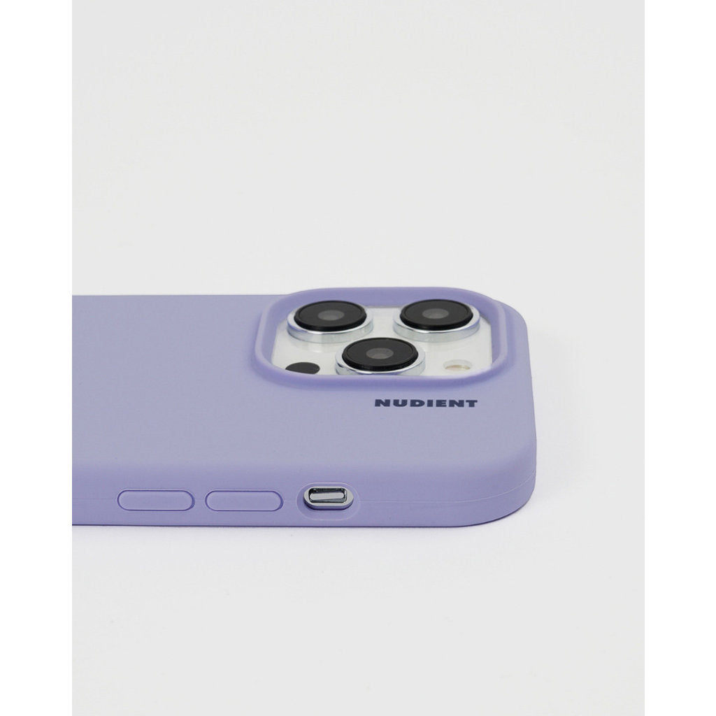 Nudient Base Case iPhone 14 Pro Max Soft Purple