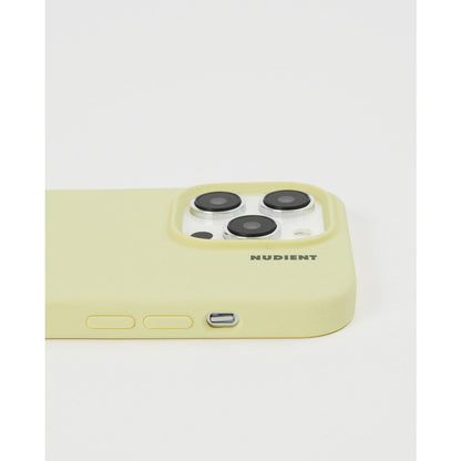 Nudient Base Case iPhone 14 Pro Max Pale Yellow