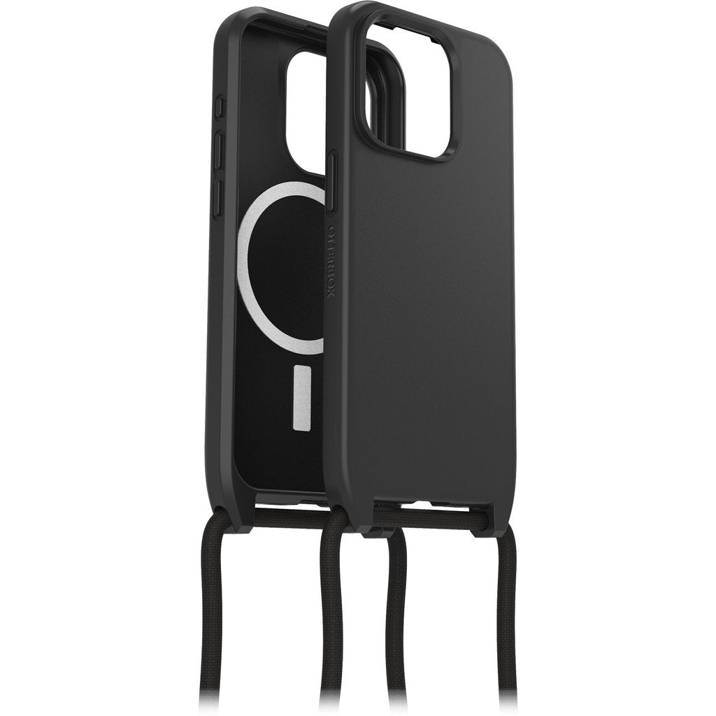 OtterBox React Necklace MagSafe Case Apple iPhone 15 Pro Black