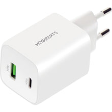Mobiparts GaN Wall Charger USB-C/USB-A PD 3.0/QC 45W White