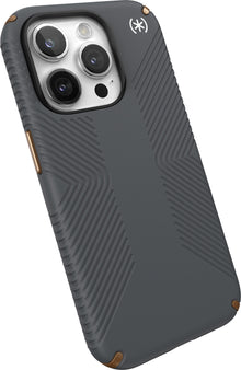 Speck Presidio2 Grip Apple iPhone 15 Pro Charcoal Grey -  with Microban