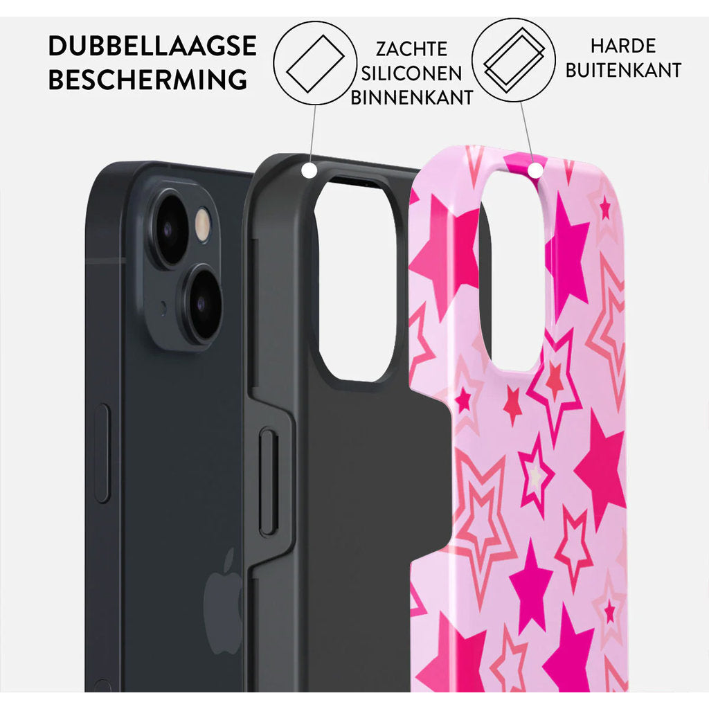 Burga Tough Case Apple iPhone 13 - Plastic Sky (Limited Barbie Edition)