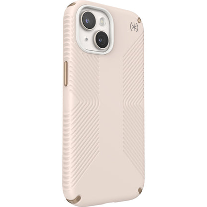 Speck Presidio2 Grip Apple iPhone 16e/15/14/13 Bleached Bone -  with Microban