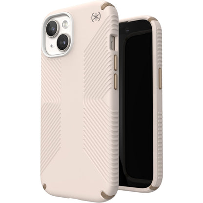 Speck Presidio2 Grip Apple iPhone 16e/15/14/13 Bleached Bone -  with Microban