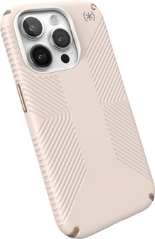 Speck Presidio2 Grip Apple iPhone 15 Pro Bleached Bone -  with Microban