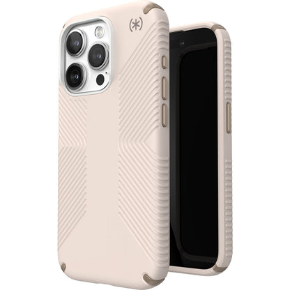 Speck Presidio2 Grip Apple iPhone 15 Pro Bleached Bone -  with Microban