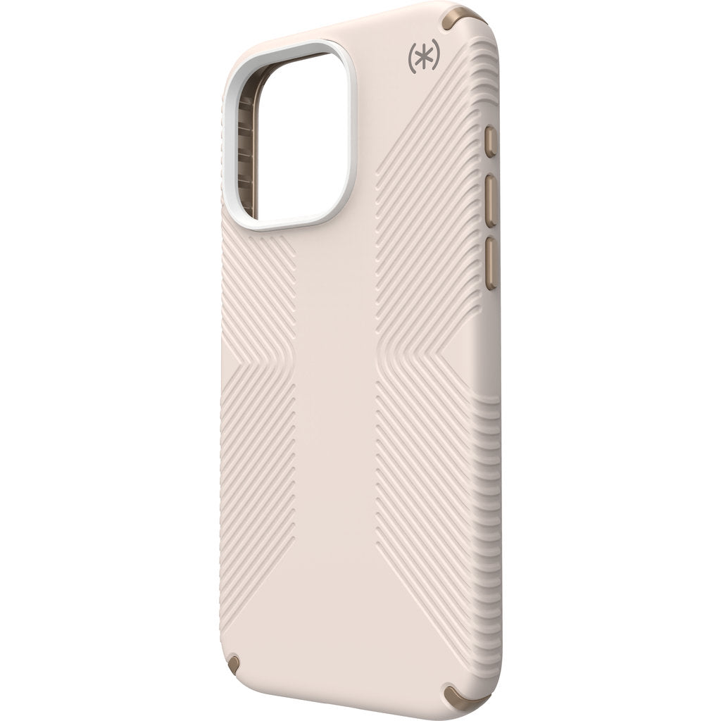 Speck Presidio2 Grip Apple iPhone 15 Pro Max Bleached Bone -  with Microban
