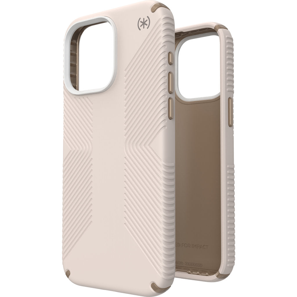 Speck Presidio2 Grip Apple iPhone 15 Pro Max Bleached Bone -  with Microban