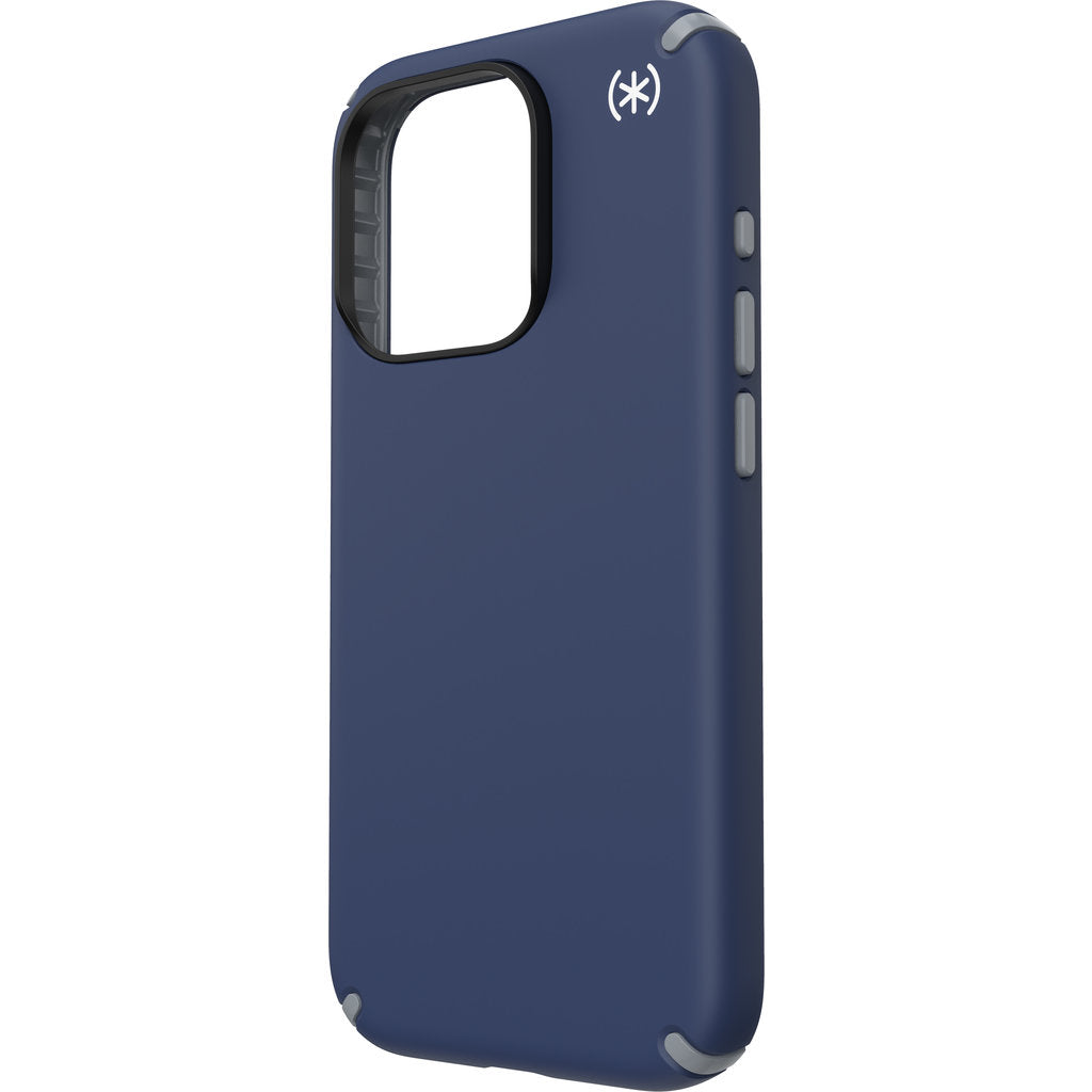 Speck Presidio2 Pro + MS Apple iPhone 15 Pro Coastal Blue -  with Microban