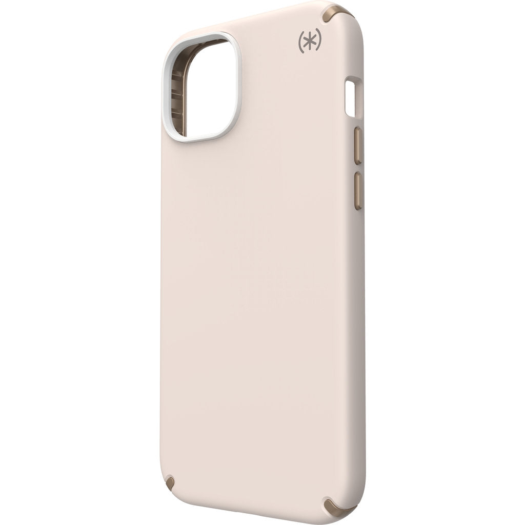 Speck Presidio2 Pro + MS Apple iPhone 15 Plus Bleached Bone -  with Microban