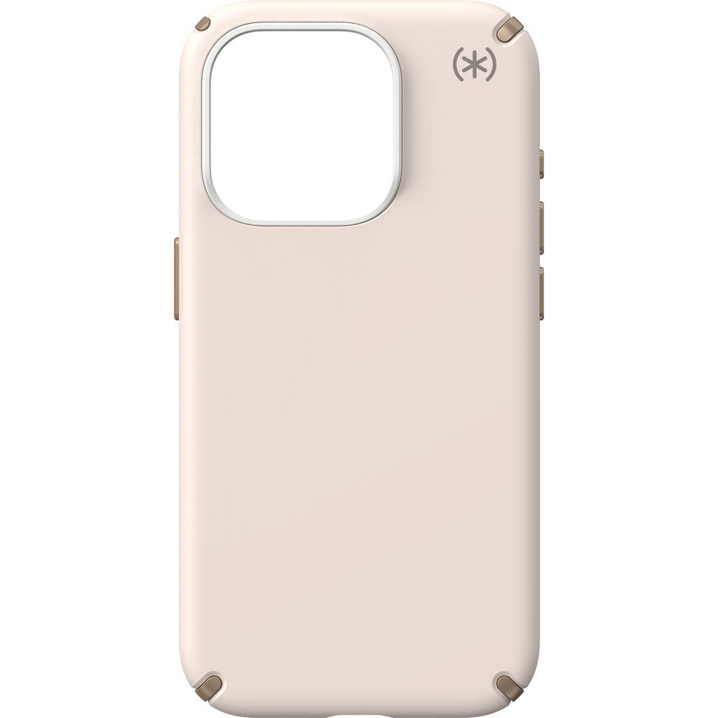 Speck Presidio2 Pro + MS Apple iPhone 15 Pro Bleached Bone -  with Microban