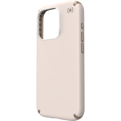 Speck Presidio2 Pro + MS Apple iPhone 15 Pro Bleached Bone -  with Microban